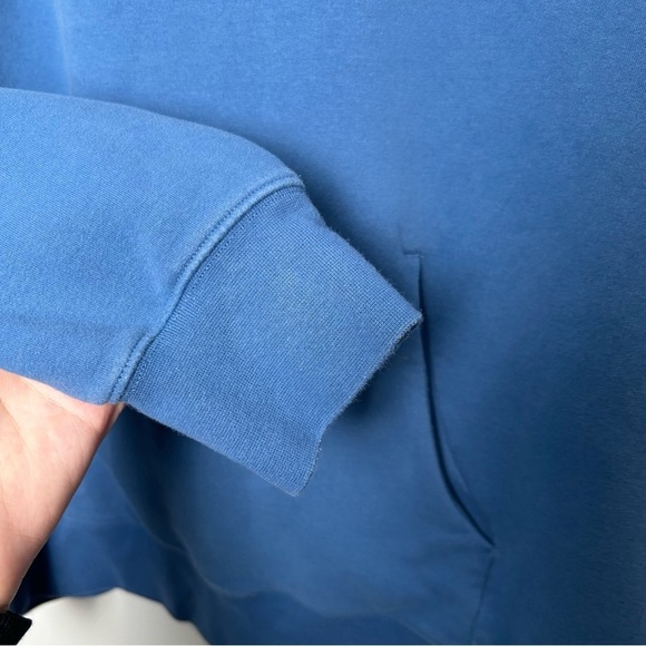 Lululemim Perfectly Oversized Hoodie Size 8 Soft Denim Blue - Picture 3 of 8